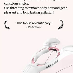 Colibry Yellow and Gold Epilator New in Box